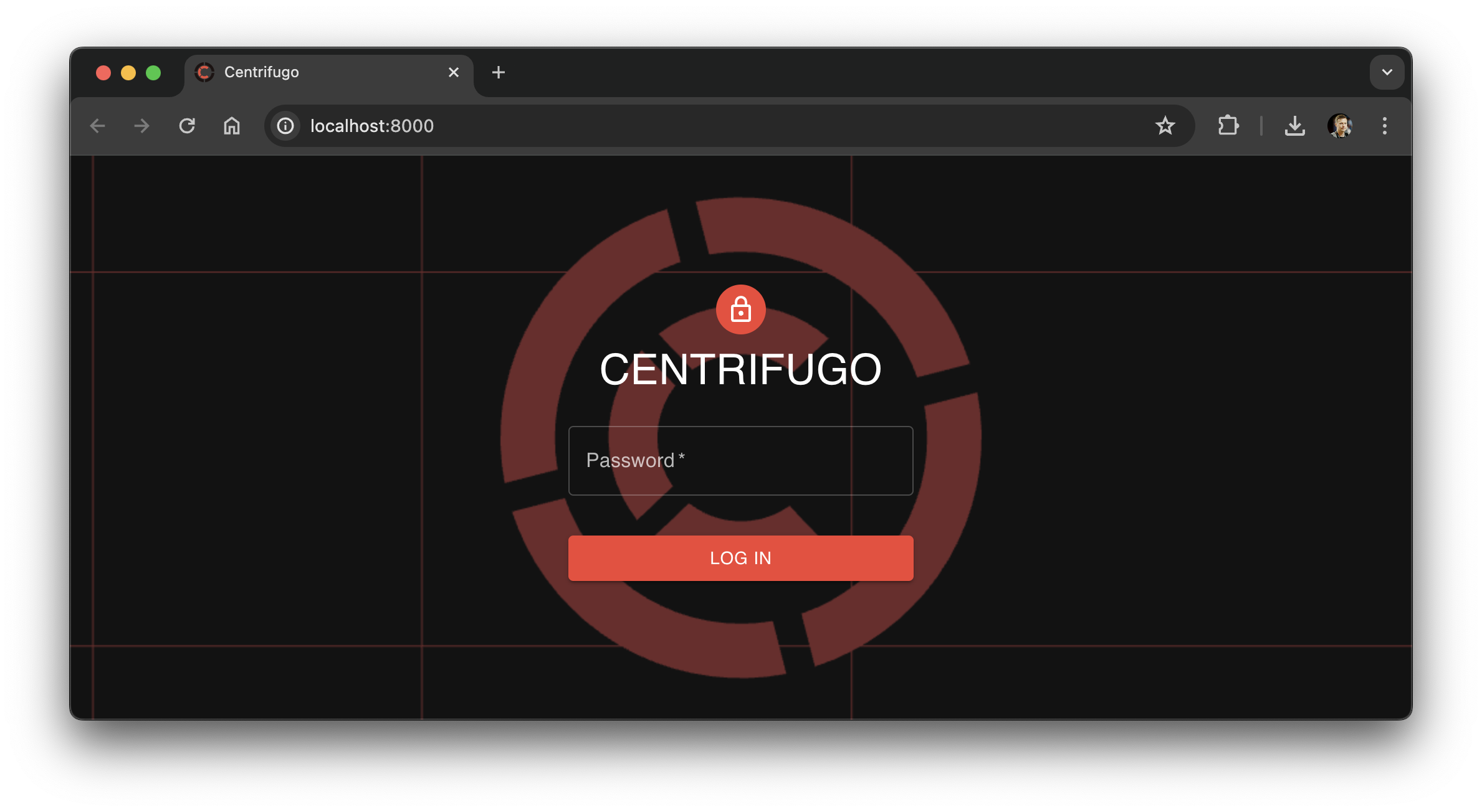Admin web panel